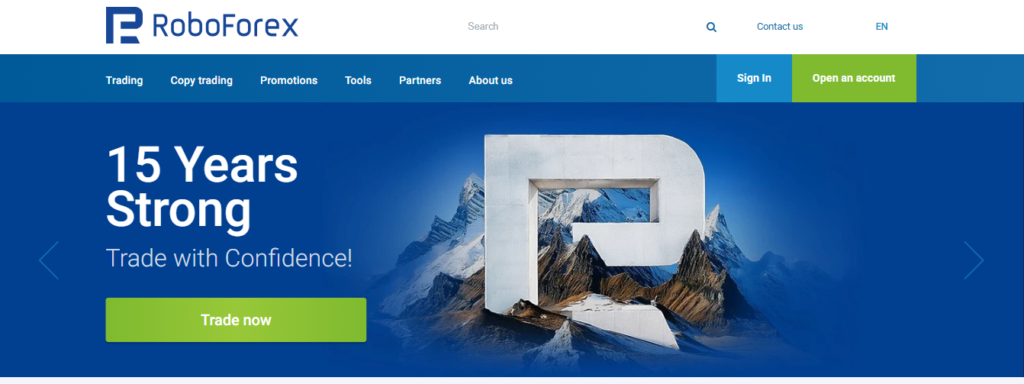 Your trading advantages with RoboForex