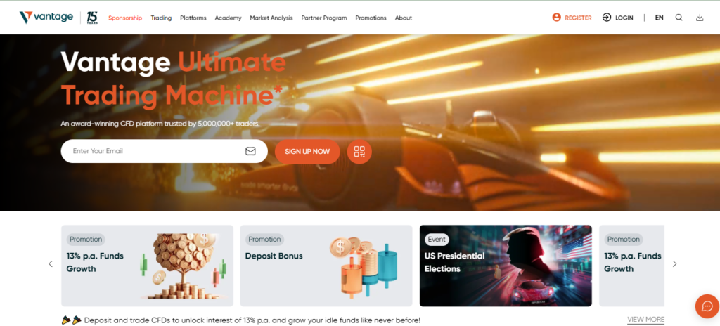 Vantage Ultimate Trading Machine* 