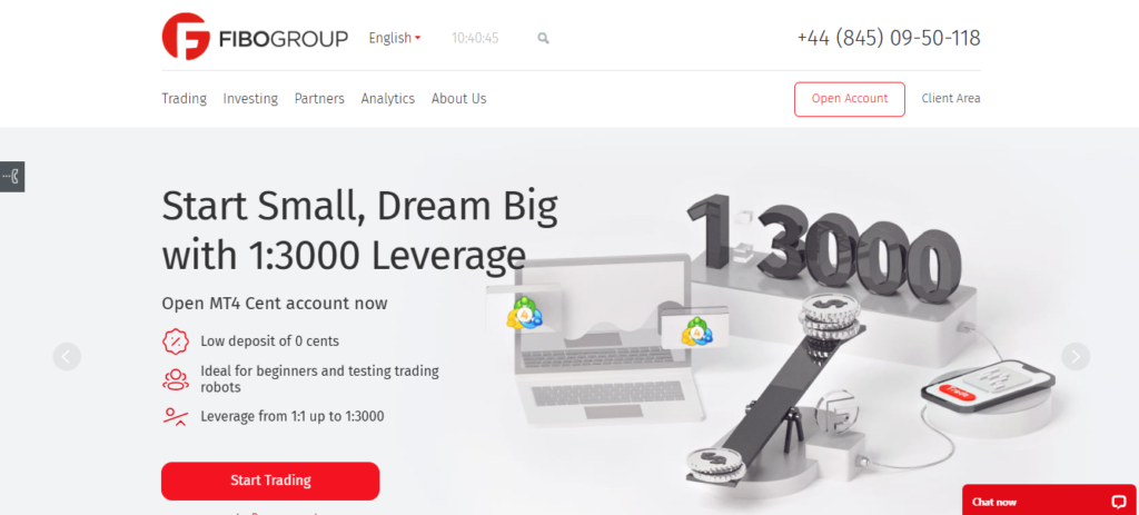 Start Small, Dream Big with 1:3000 Leverage 